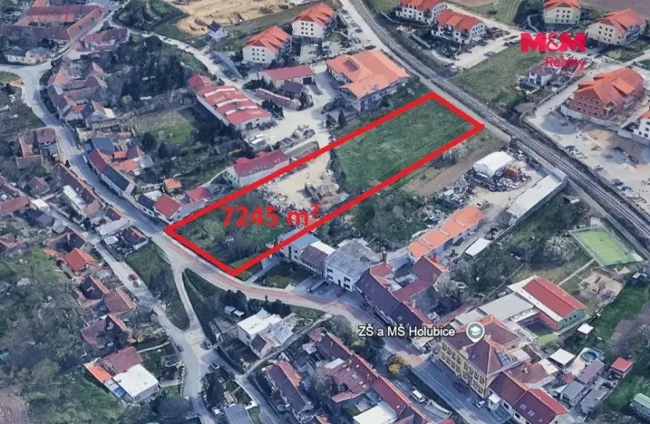 Prodej pozemku pro bydlení, Holubice, 7245 m2
