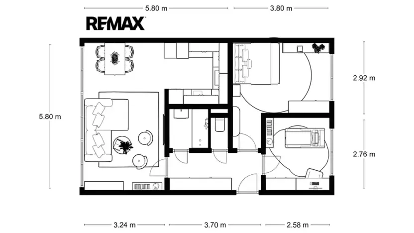 Prodej bytu 3+kk, Kladno, Francouzská, 55 m2