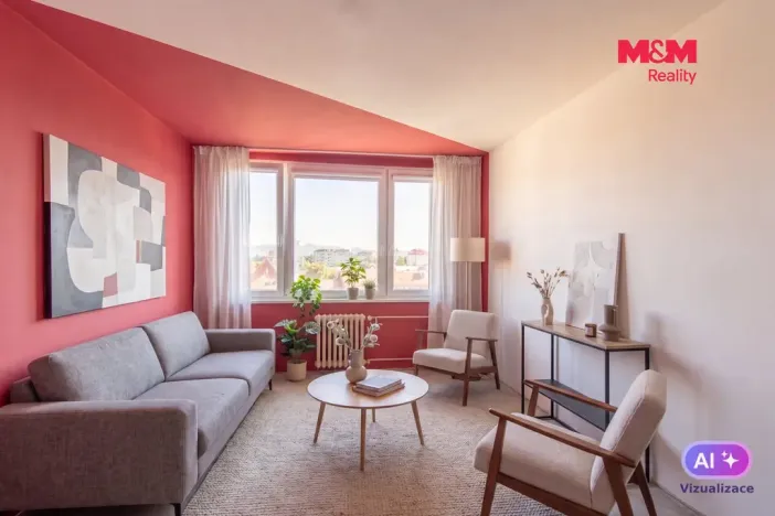 Prodej bytu 2+kk, Praha - Michle, Ohradní, 41 m2