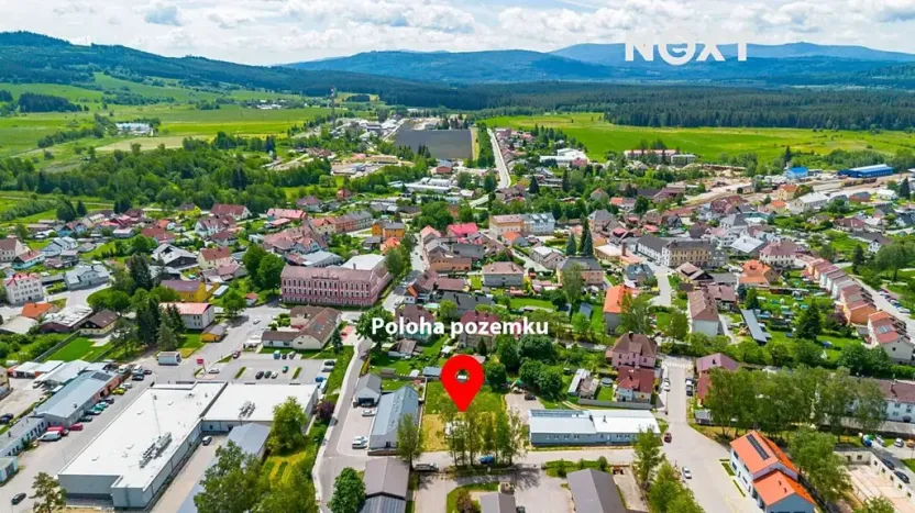 Prodej pozemku pro bydlení, Volary, 1192 m2