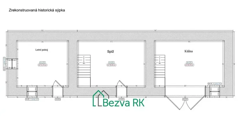 Prodej chalupy, Klučenice, 107 m2
