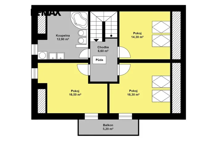 Prodej rodinného domu, Všechlapy, 180 m2