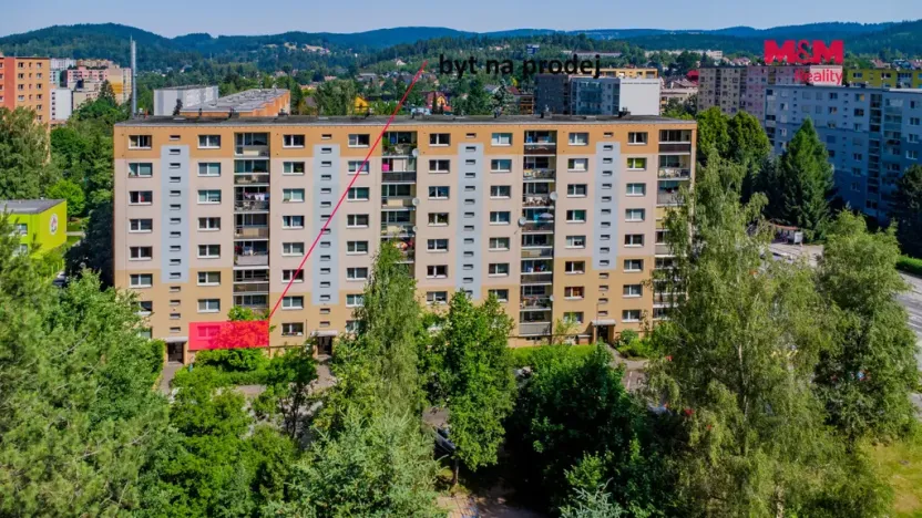 Prodej bytu 3+1, Jablonec nad Nisou - Mšeno nad Nisou, Mozartova, 73 m2