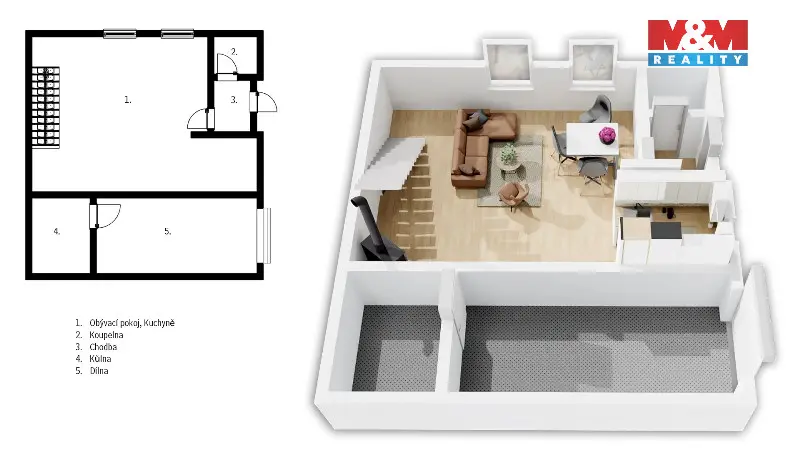 Prodej chalupy, Malá Morava - Zlatý Potok, 150 m2