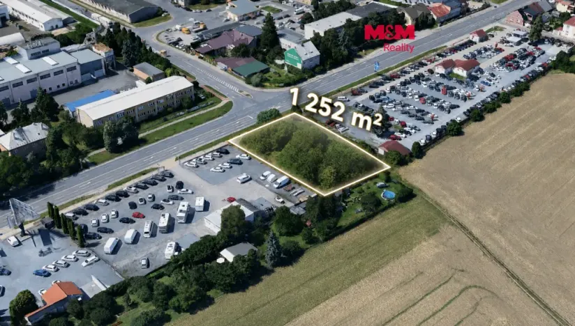 Prodej pozemku pro bydlení, Olomouc - Holice, 1252 m2