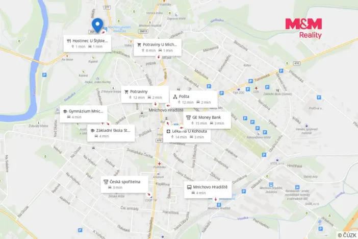 Prodej rodinného domu, Mnichovo Hradiště, Klášterská, 62 m2