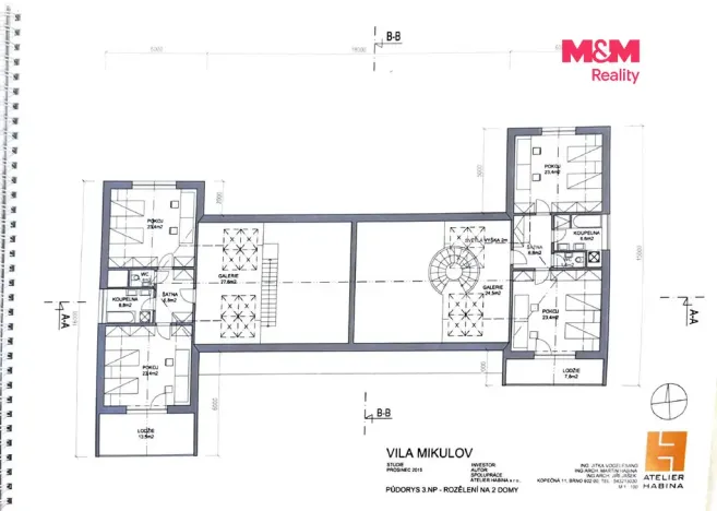 Prodej pozemku pro bydlení, Mikulov, Hliniště, 7881 m2