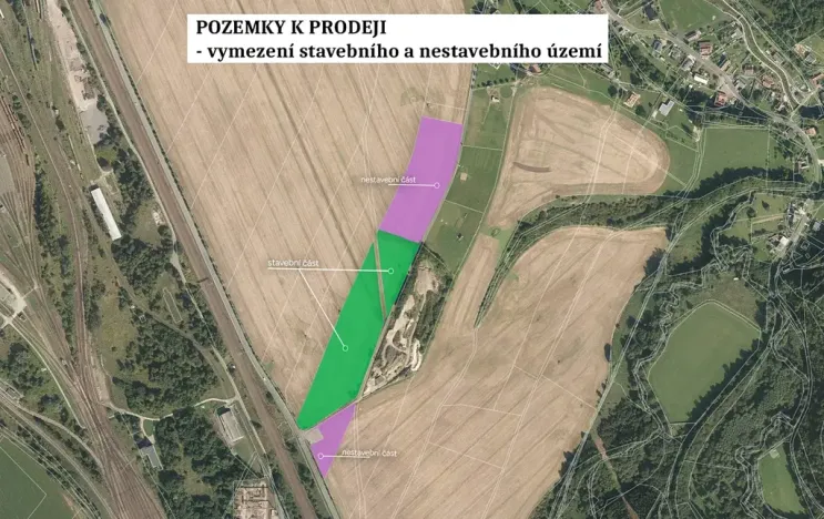 Prodej podílu komerčního pozemku, Rybník, 10974 m2