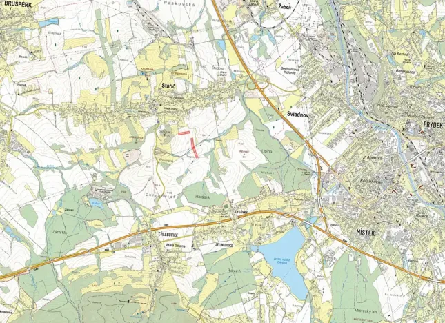 Prodej pole, Staříč, 20572 m2