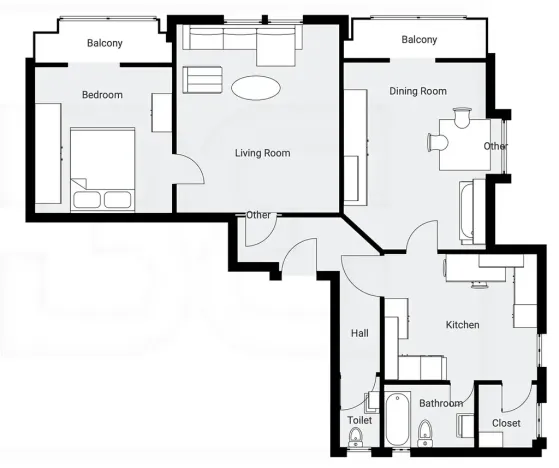 Prodej bytu 3+1, Karlovy Vary, Na Vyhlídce, 90 m2