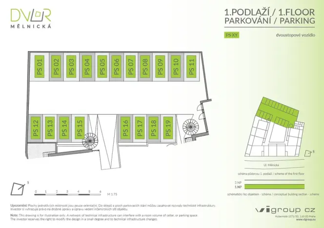 Prodej bytu 2+kk, Brandýs nad Labem-Stará Boleslav - Stará Boleslav, Mělnická, 48 m2
