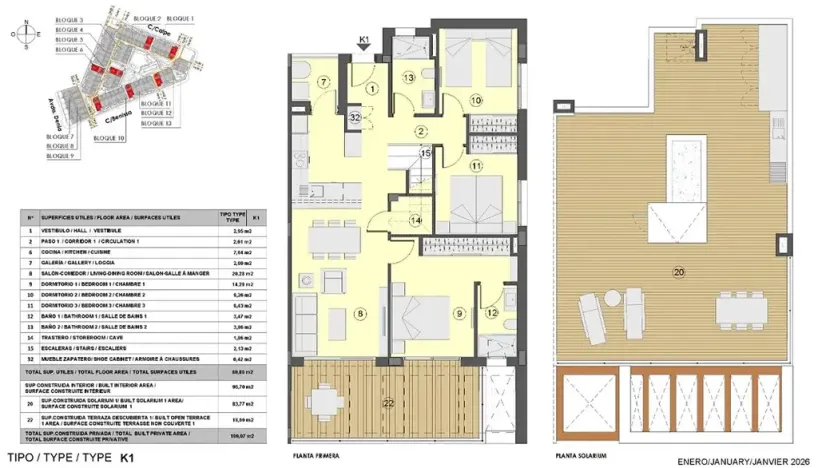 Prodej bytu 4+kk, Torrevieja, Španělsko, 81 m2