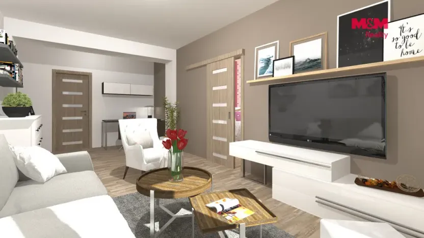 Prodej bytu 1+1, Strakonice - Strakonice II, Bezděkovská, 43 m2