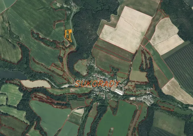Prodej pole, Snědovice - Sukorady, 7345 m2