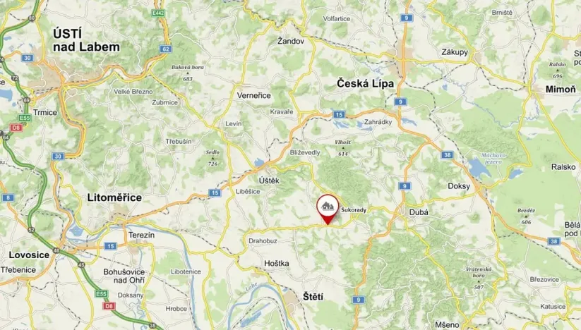 Prodej pole, Snědovice - Sukorady, 7345 m2