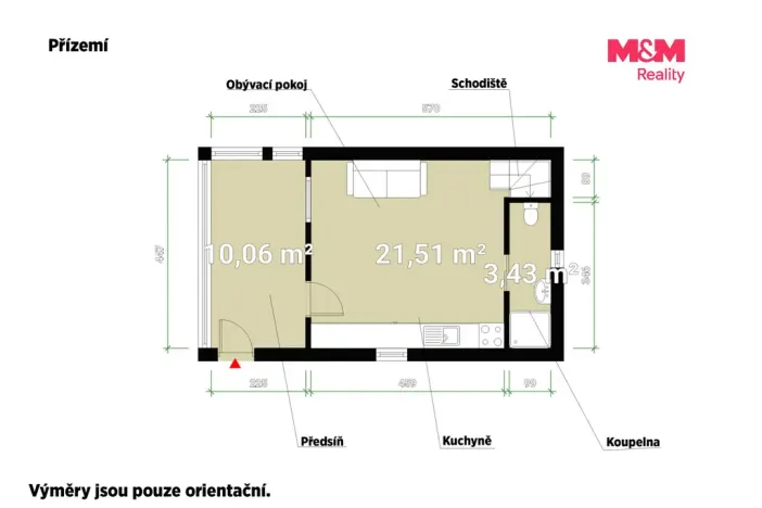 Prodej chaty, Volduchy, 65 m2