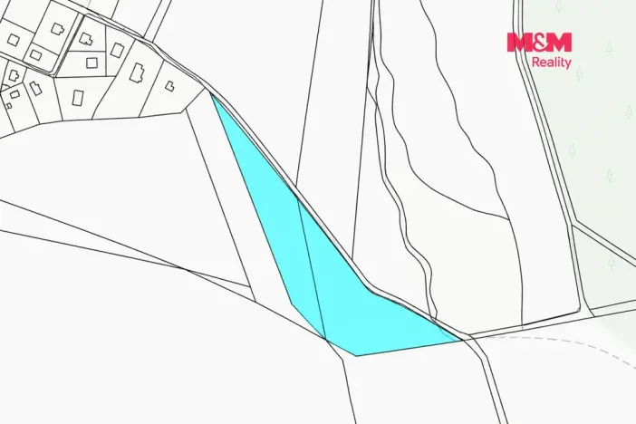 Prodej pole, Zahořany, 5712 m2