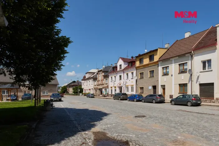Prodej činžovního domu, Velké Poříčí, Náměstí, 546 m2