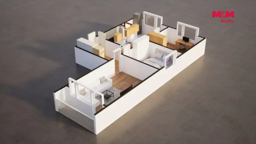 Prodej bytu 3+1, Ústí nad Labem - Ústí nad Labem-centrum, SNP, 62 m2
