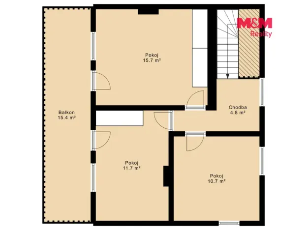 Prodej rodinného domu, Čakov - Čakovec, 92 m2
