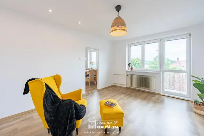 Prodej bytu 3+1, Potštát, Školní, 90 m2