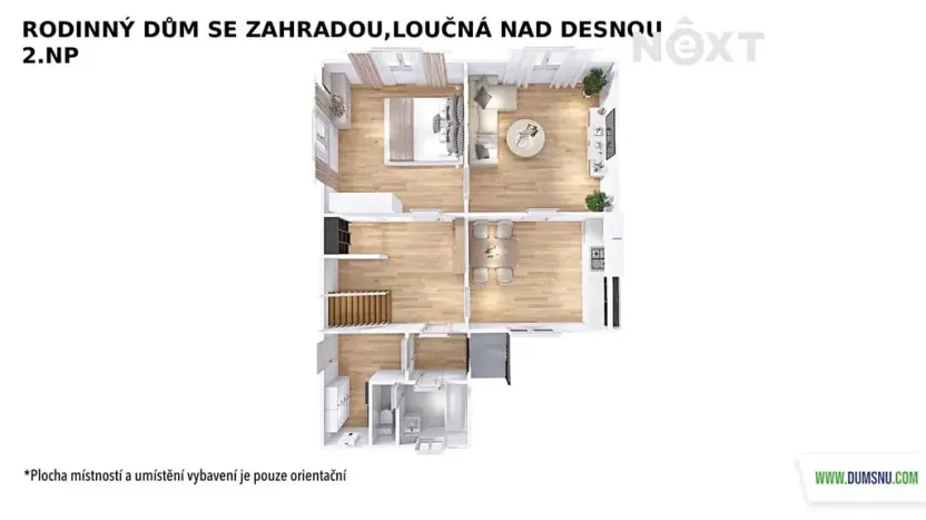 Prodej rodinného domu, Loučná nad Desnou, 150 m2