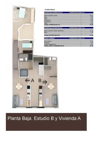 Prodej bytu 3+kk, Torrevieja, Alicante, Španělsko, 58 m2