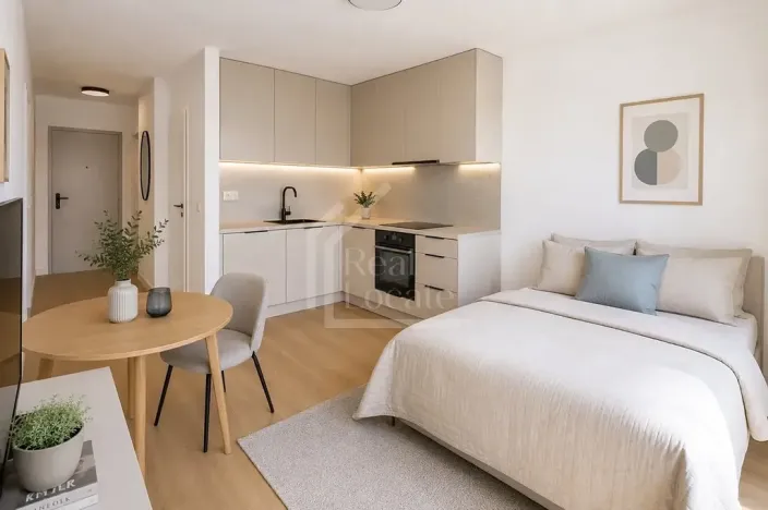 Pronájem bytu 1+kk, Praha - Strašnice, Pod Třebešínem, 38 m2