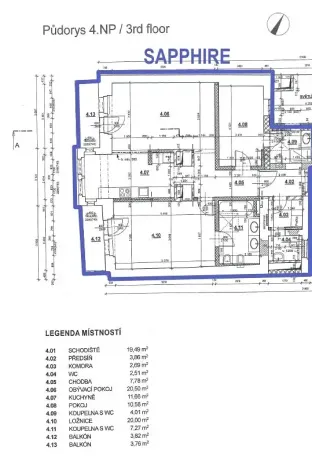 Prodej bytu 3+kk, Karlovy Vary, Vřídelní, 91 m2