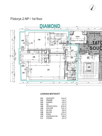 Prodej bytu 3+kk, Karlovy Vary, Vřídelní, 238 m2