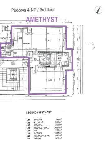 Prodej bytu 2+kk, Karlovy Vary, Vřídelní, 62 m2