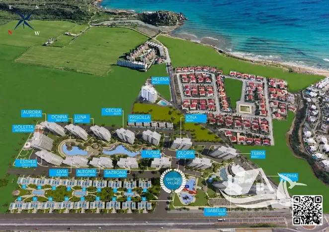 Prodej bytu 3+1, Bogazi, Kypr, 100 m2