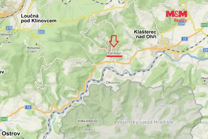 Prodej pozemku pro bydlení, Perštejn, 1543 m2