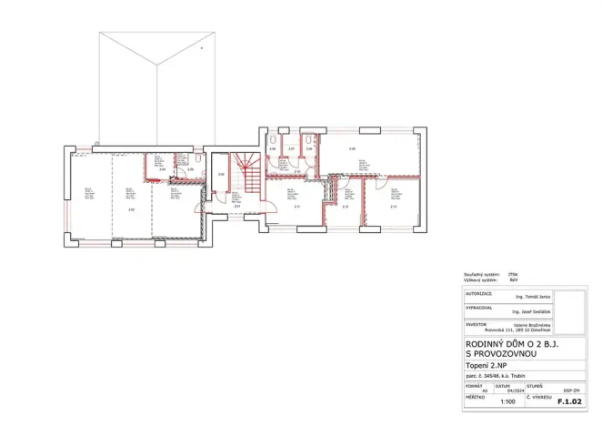 Prodej vícegeneračního domu, Trubín, Za Úvozem, 324 m2