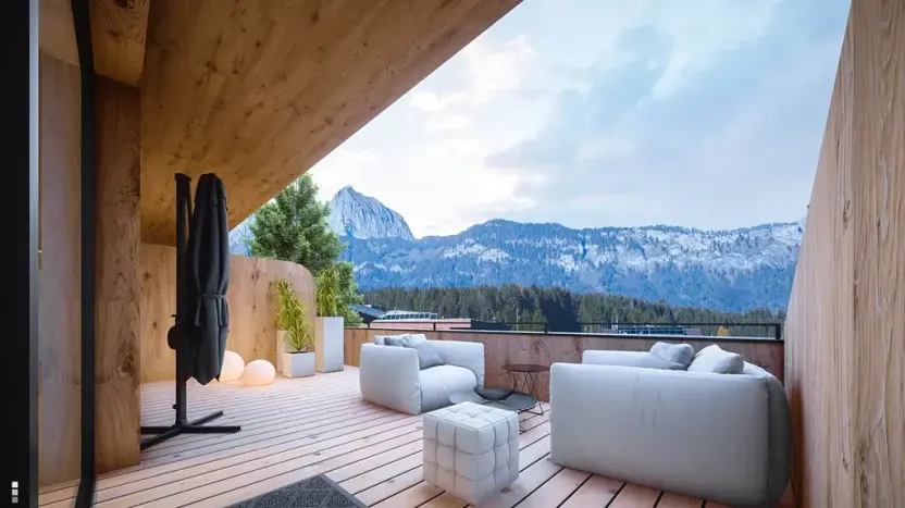 Prodej bytu 2+kk, Oberndorf in Tirol, Rakousko, 48 m2