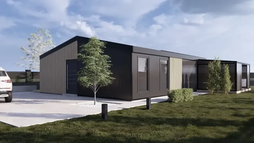 Prodej domu na klíč, Hrušová, 64 m2