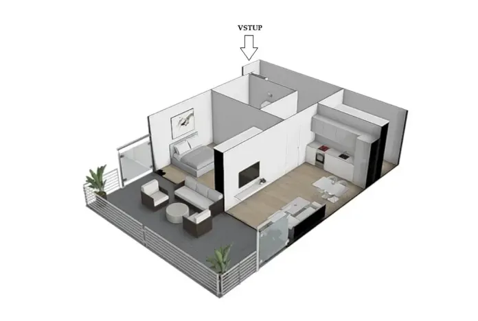 Prodej bytu 2+kk, Brno, třída Generála Píky, 84 m2