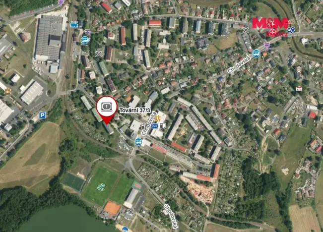 Pronájem bytu 2+1, Nová Role, Tovární, 60 m2