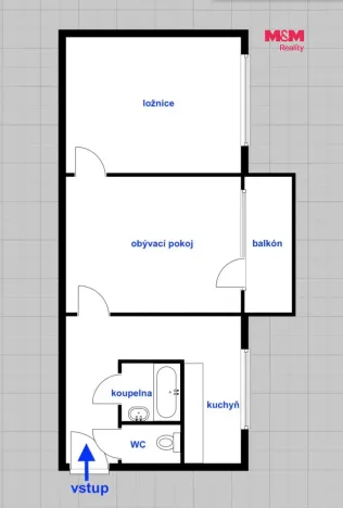 Prodej bytu 2+1, Ostrava - Hrabůvka, Alberta Kučery, 55 m2