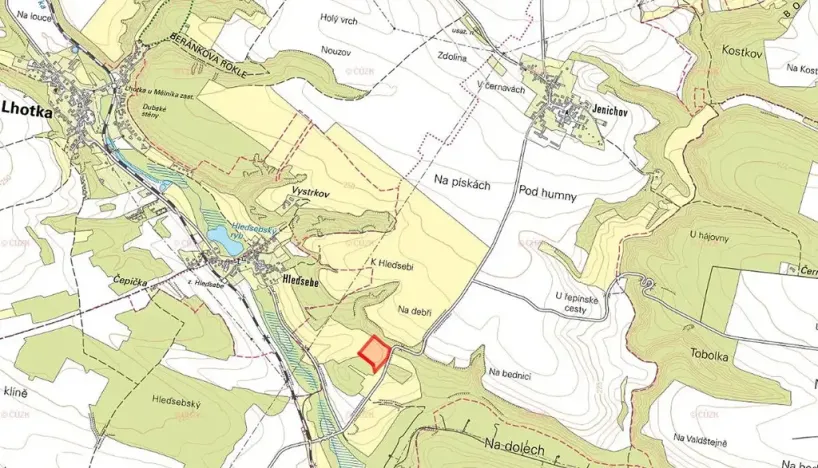 Prodej louky, Střemy, 19541 m2
