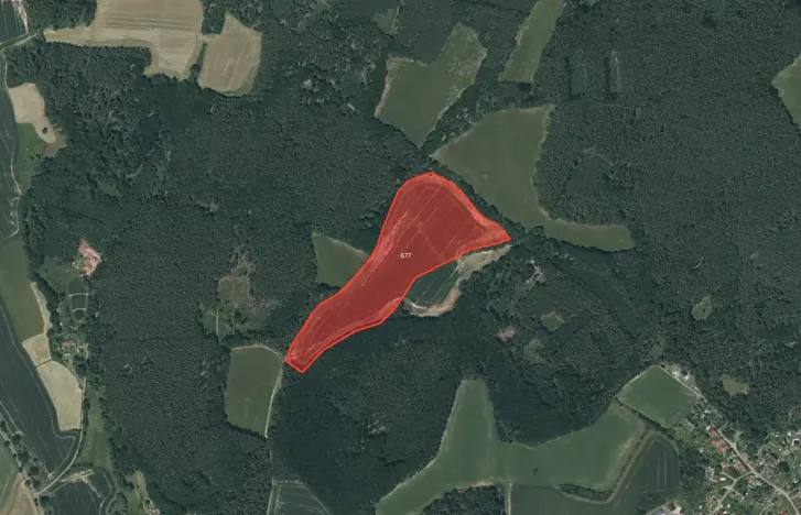Prodej pole, Hněvnice, 83703 m2