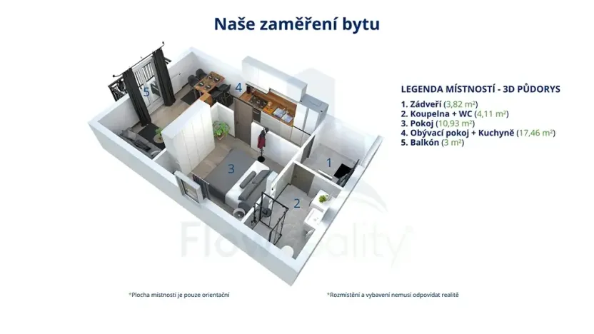 Prodej bytu 2+kk, Polná, Pojmannova, 40 m2