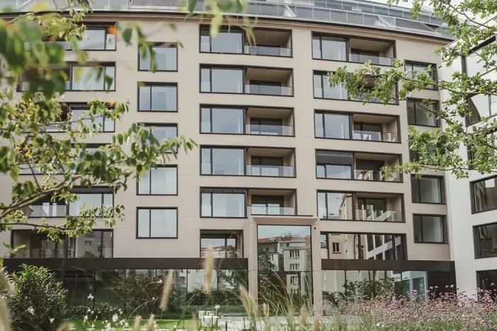 Pronájem bytu 1+kk, Praha - Bubeneč, Vítězné náměstí, 35 m2