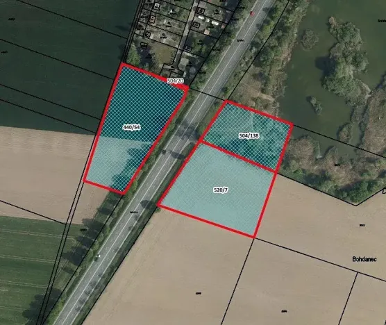 Prodej podílu pozemku, Hradec Králové, 3790 m2