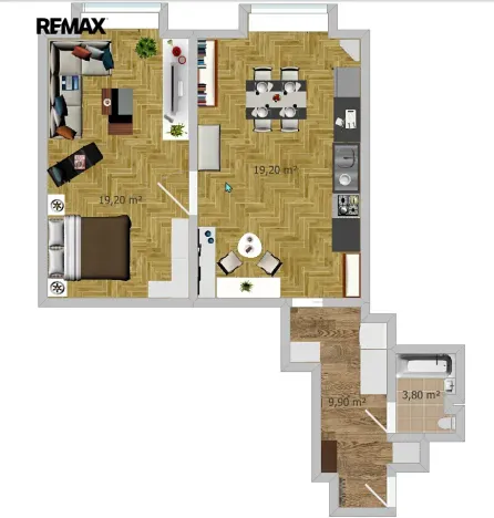 Prodej bytu 1+1, Plzeň, Jablonského, 52 m2
