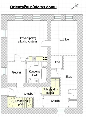 Prodej atypického bytu, Kamenice nad Lipou, Dobšova, 87 m2