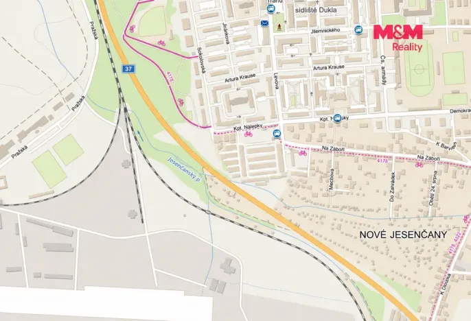 Pronájem garáže, Pardubice - Nové Jesenčany, 19 m2