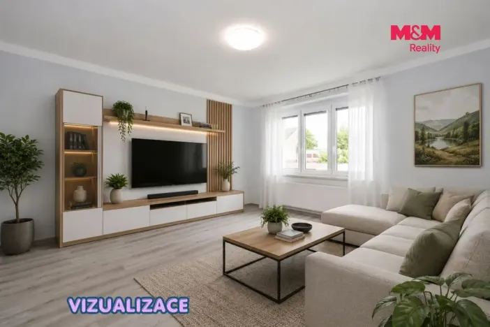 Pronájem bytu 2+1, Přibyslav, Příkopy, 79 m2