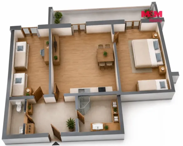Prodej bytu 3+kk, Pec pod Sněžkou, 55 m2