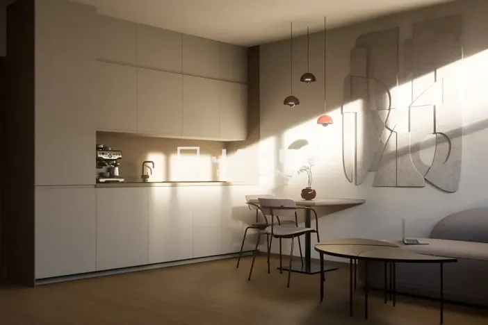 Pronájem bytu 1+kk, Praha - Holešovice, Vinařská, 19 m2